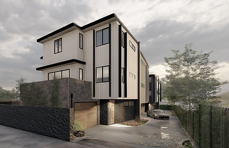 Development townhouse apartment