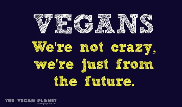 The future is vegan