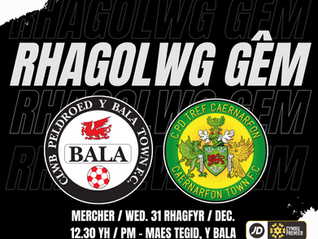 Match Preview: Bala Town vs Caernarfon Town