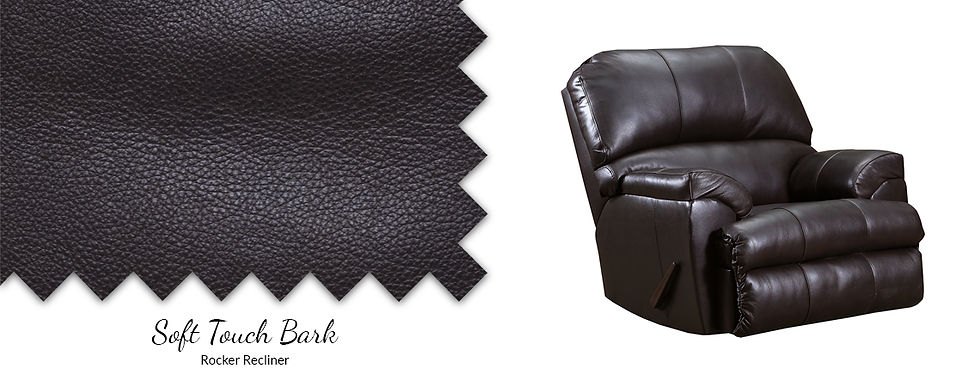 Thumbnail: SOFT TOUCH ROCKER LEATHER RECLINCER