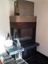Custom Fireplace Fabrication