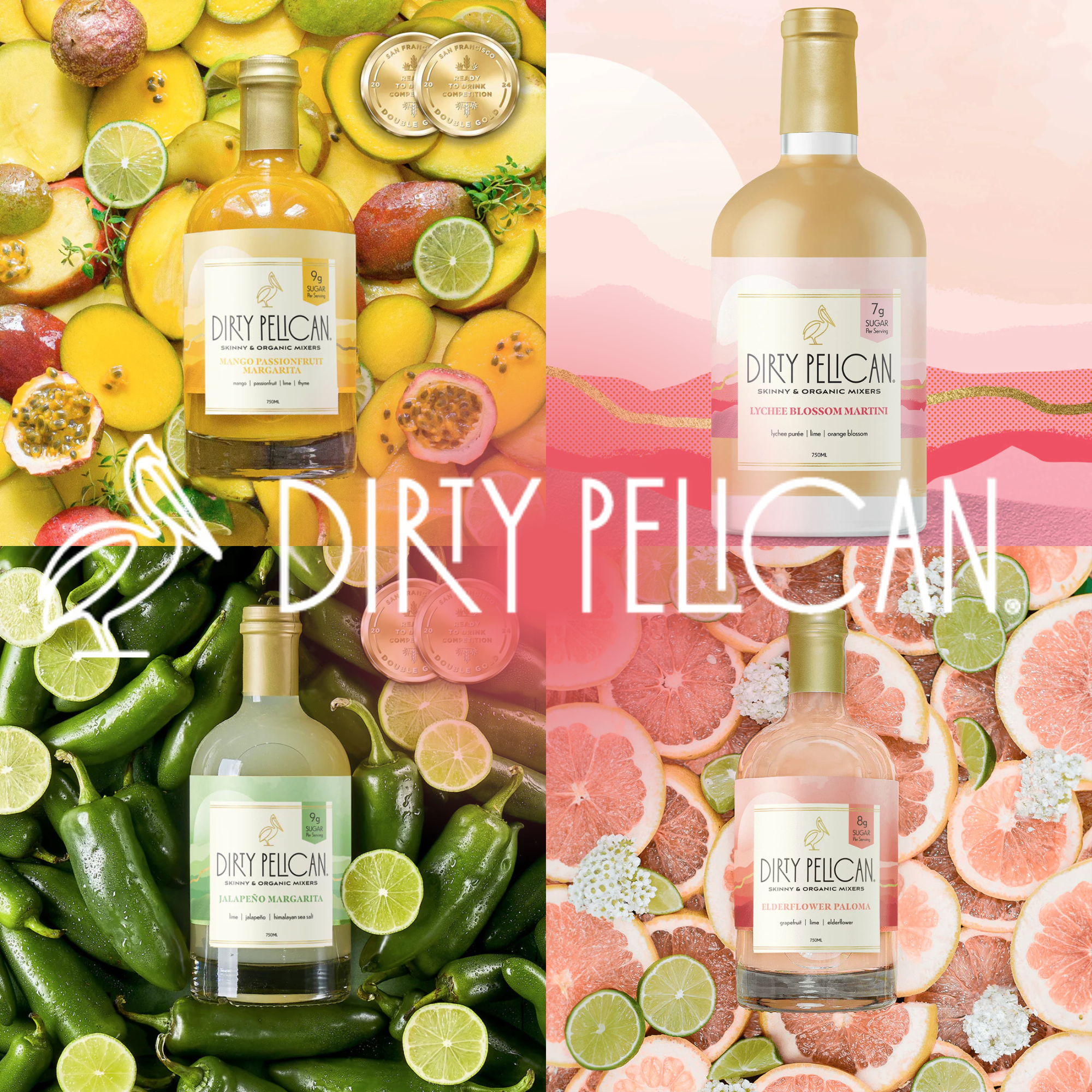 Dirty Pelican Mixers (Organic)
