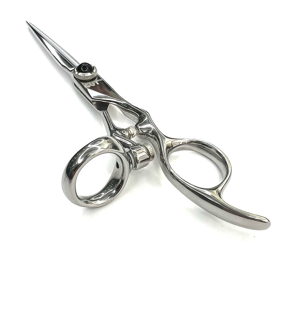 Μικρογραφία: Ψαλιδι CUTpro Axis  ίσιας κοπής  δακτύλιος 360°cobalt mirror VG10 6,0”