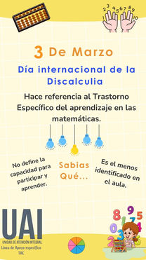 Día Internacional de la discalculia