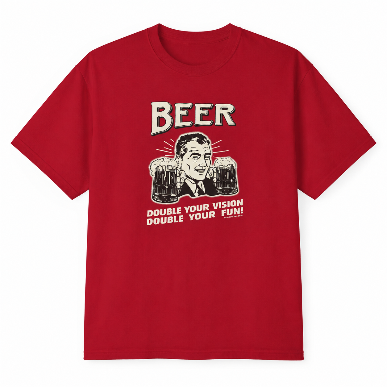 “Double Your Vision Double Your Fun” Retro Tee