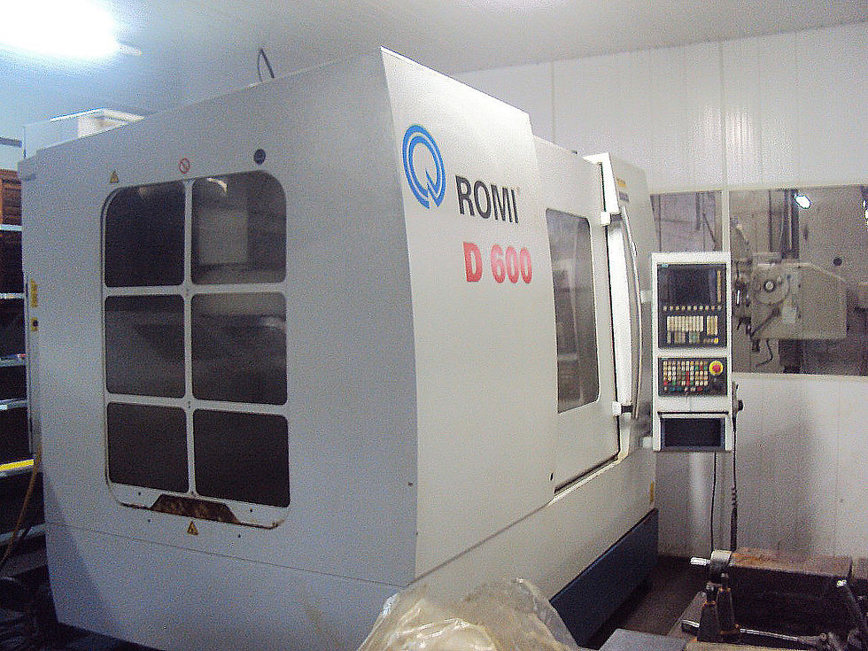 CENTRO DE USINAGEM CNC (ROMI D 600)