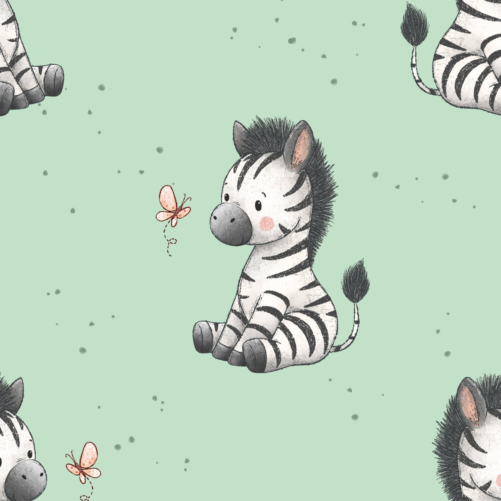 Stoff Streifchen Zepra