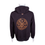 Thumbnail: CLEARANCE Adult Black Zip Hoodie with Copper Logo