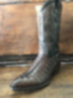 caiman tail oval coffee (brown)