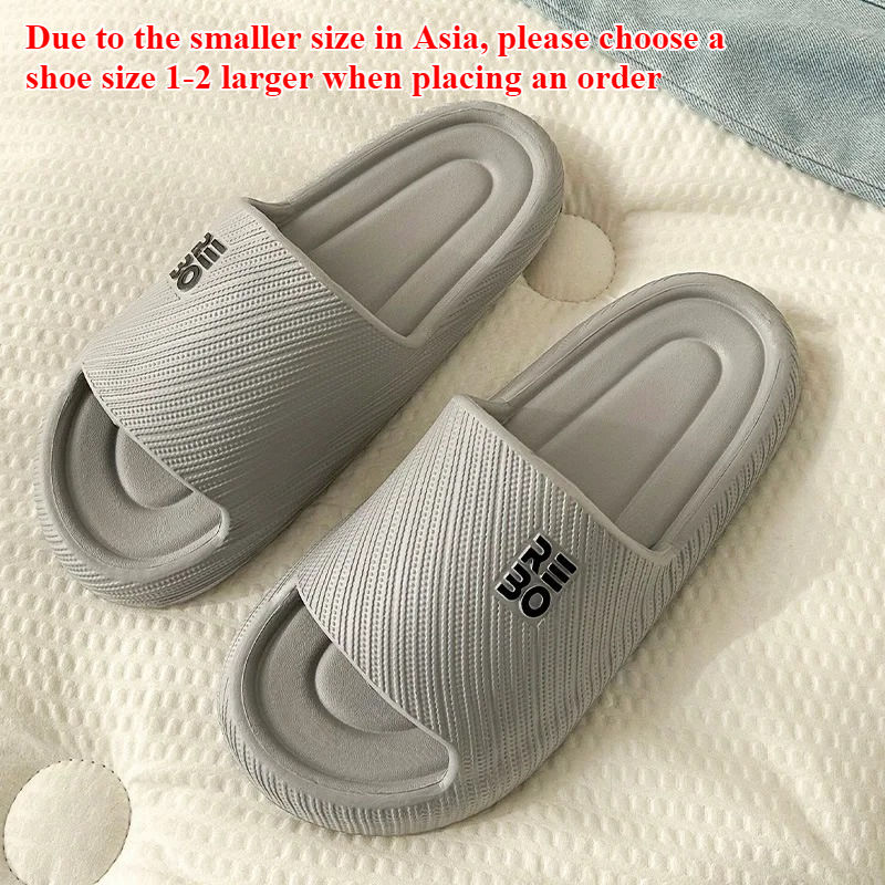 Miniatura: Fashion Slippers Breathable Home Sandals Couples Comfortable Indoor Slides Casua