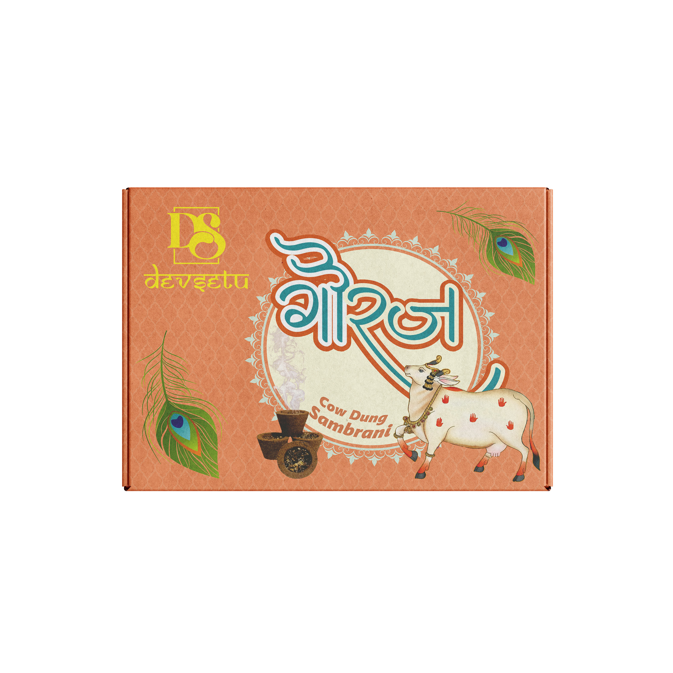 DS Cow dung Gauraj Sambrani Cups