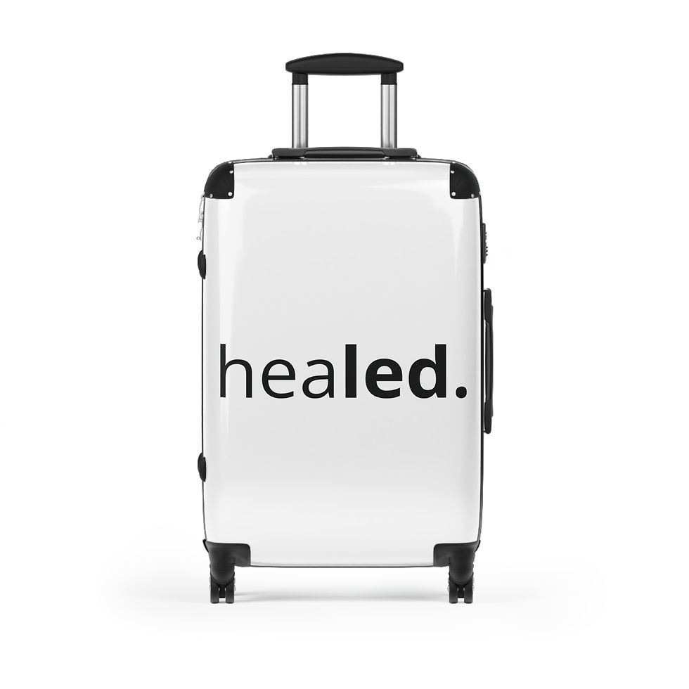 Thumbnail: Healed Carry-On Suitcase — Minimalist Inspirational Luggage