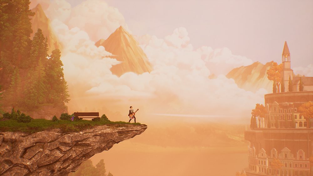 The beautiful visuals strike awe from the very first chord