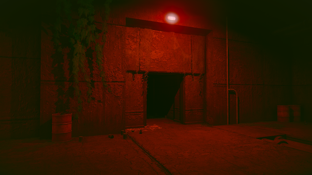Atmospheric tension and creepy noises lie within