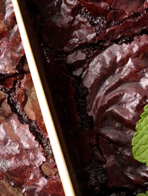 Peppermint Mocha brownies