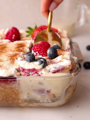 Triple Berry Tres Leches