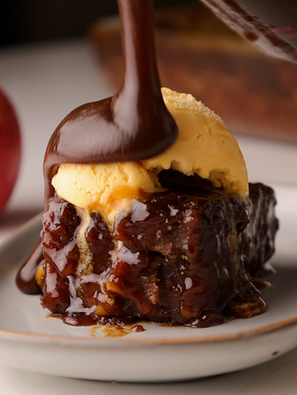 Sticky Toffee Apple Pudding