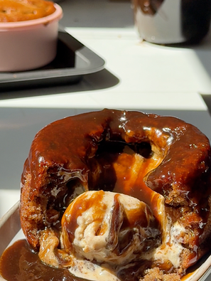 Self Saucing Molten Sticky Date Latte Pudding
