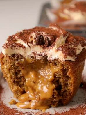 Caramel Latte Cupcakes