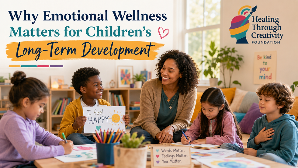 Why Emotional Wellness Matters for Children's Long-Term Development