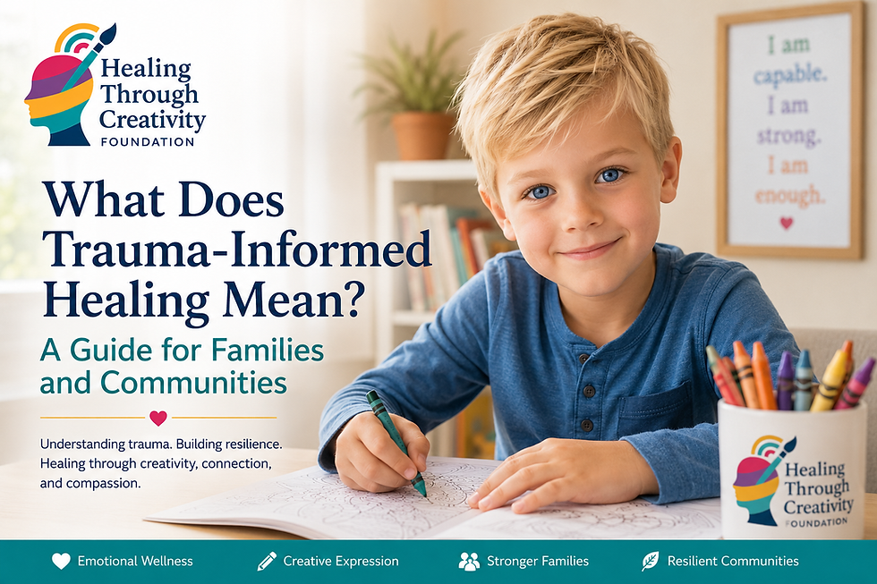 What Does Trauma-Informed Healing Mean? A Guide for Families and Communities