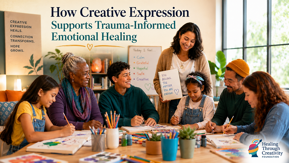 Creative Expression for Trauma-Informed Healing