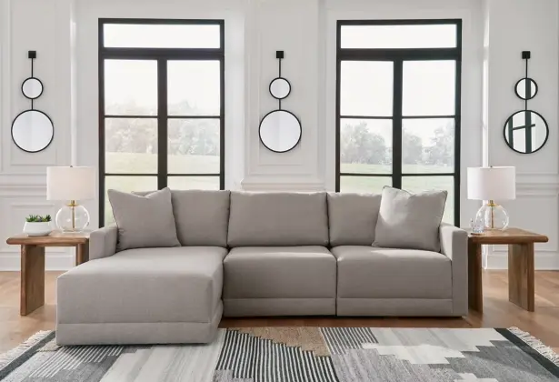 Katany 3-Piece Sectional with Chaise - Text Us to Order