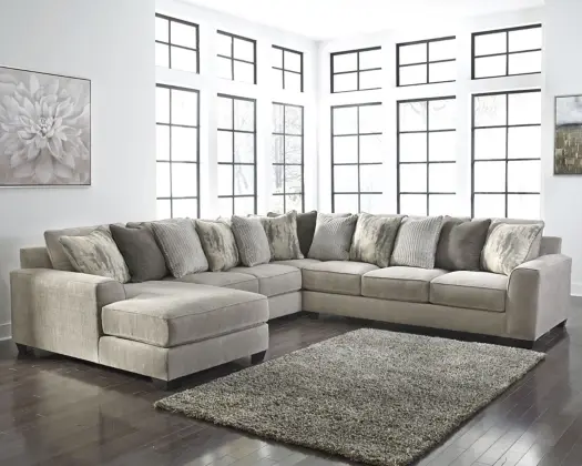 Ardsley 4-Piece Sectional with Chaise - Text Us to Order