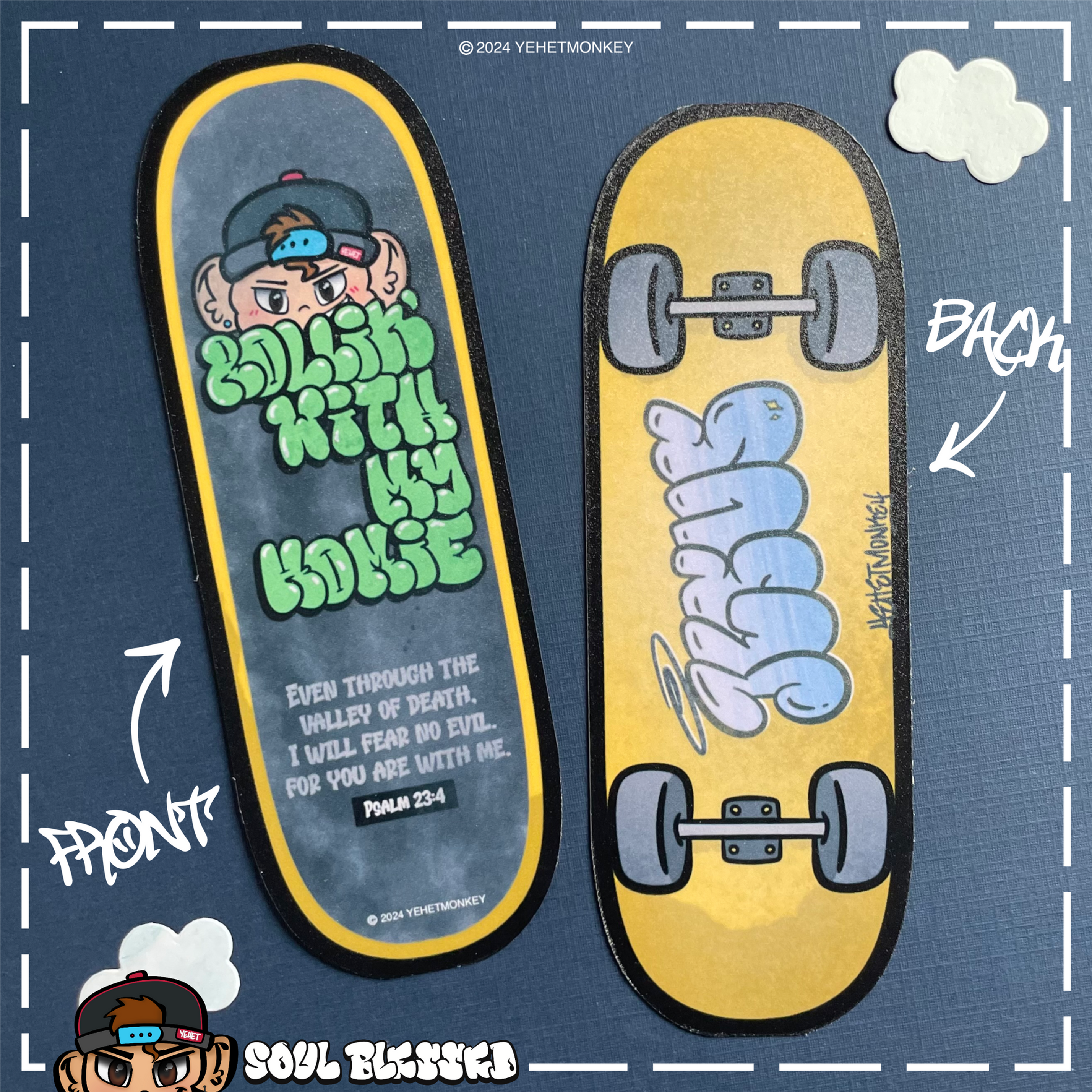 Rollin' With My Homie Bookmark