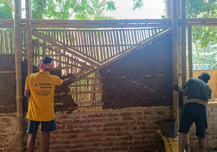 bamboo structure working