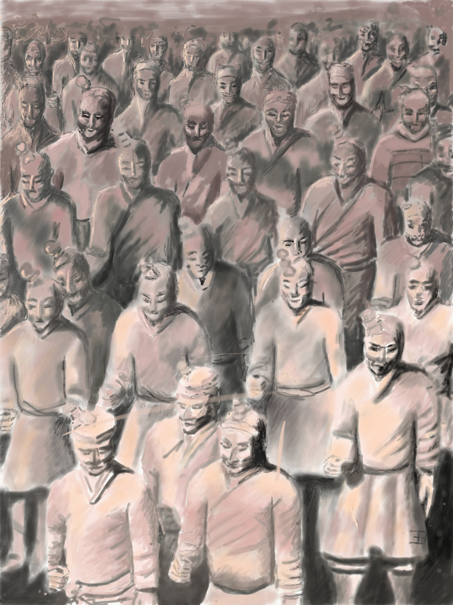 L'Armėe-de-terre-cuite-du-Mausolėe-de-Qinshihang