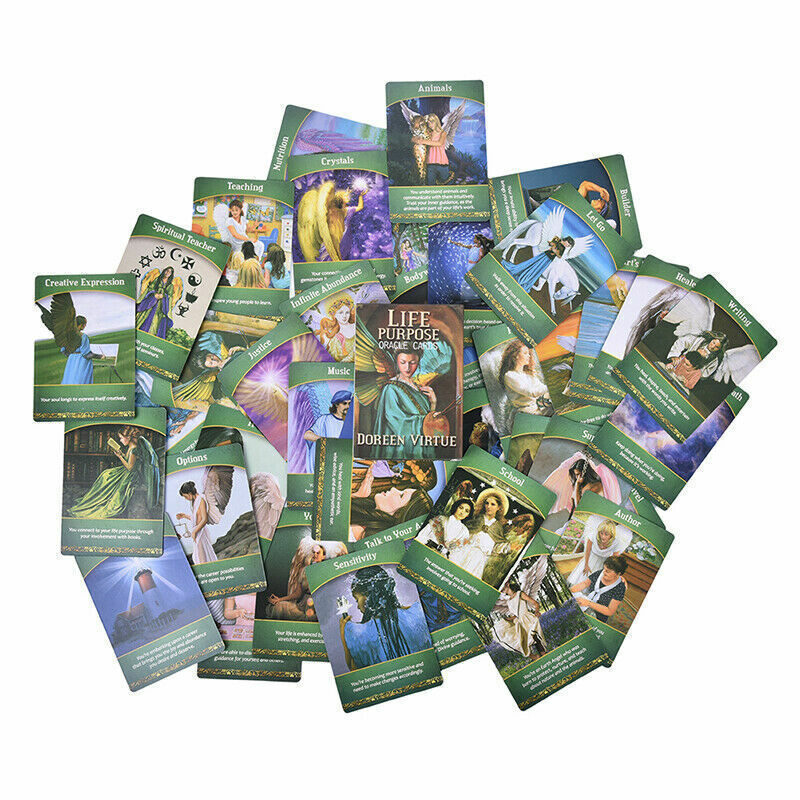 Thumbnail: Green Witch Tarot Divination Deck Cards