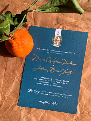 D+J Invitation