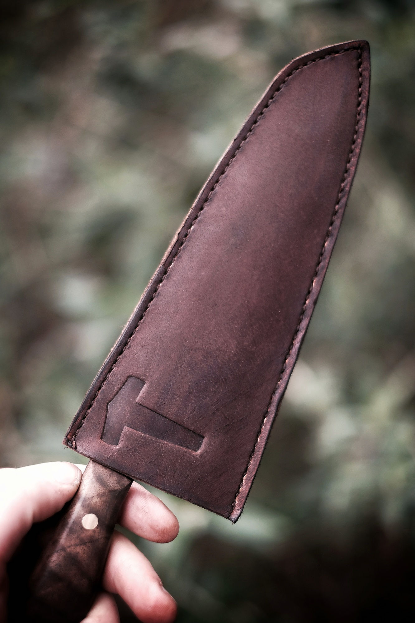 Leather sheath