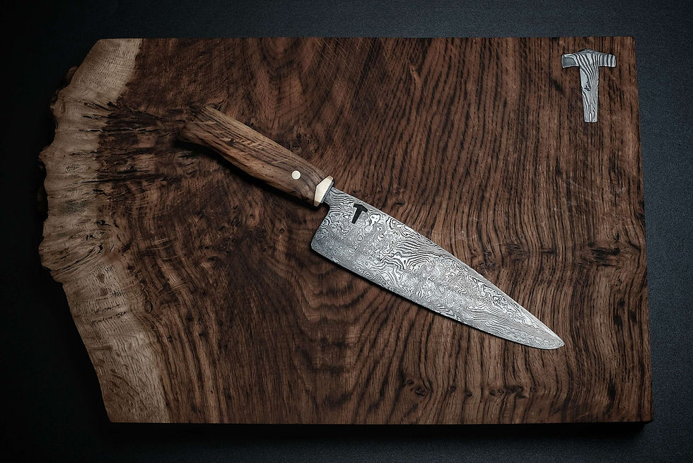 Damascus Chef Knife set
