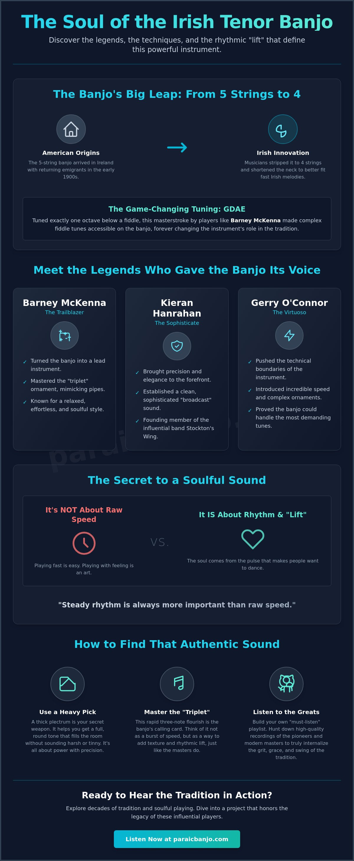 Influential irish banjo players