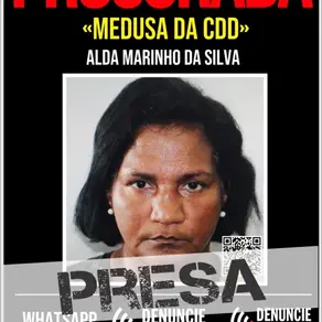 Após denúncia, polícia prende ‘Medusa da CDD'