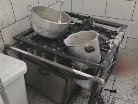 Panela de pressão explode em escola e fere dois funcionários no Rio