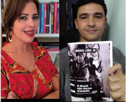 Yonara Costa recebe Mário Lima Jr. no Escritores Vivos