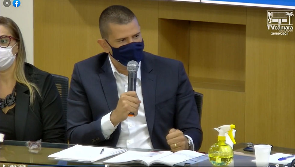 Ele, o "O Secretário"/Foto: Reprodução
