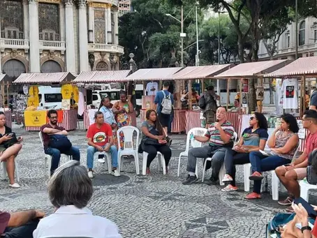 Evento do centro do Rio celebra o Dia Municipal da Comunicação Popular