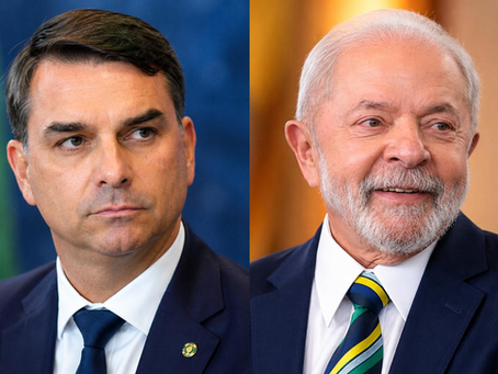 Flávio termina primeiro turno 2,2 milhões de votos à frente de Lula