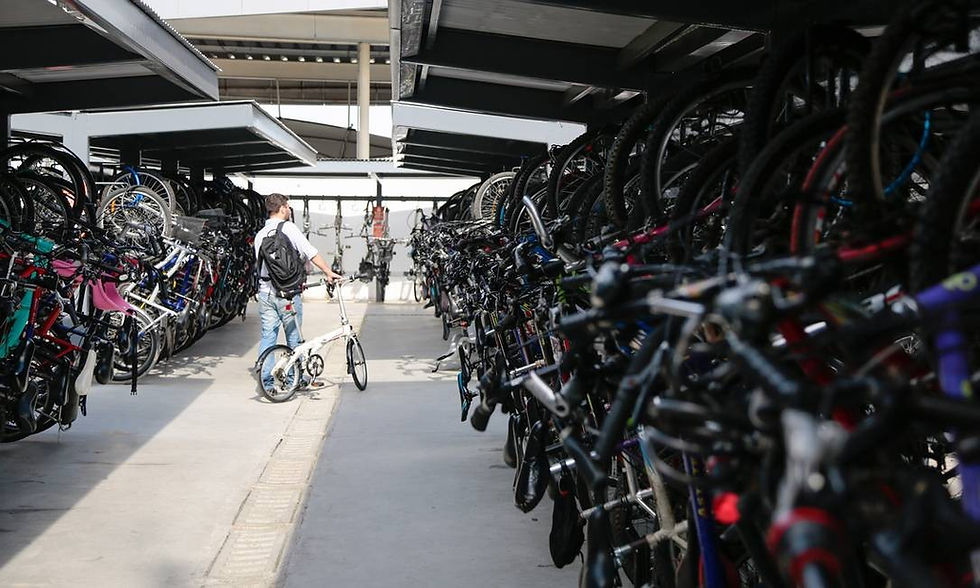 Proposta vencedora busca trazer informação em tempo real da lotação do bicicletário Araribóia através da leitura de QRCode/Foto: Agência O Globo