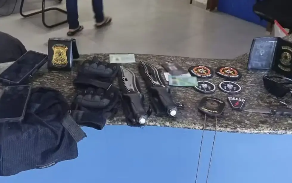 Homem é preso usando uniforme semelhante ao do Bope em Angra dos Reis
