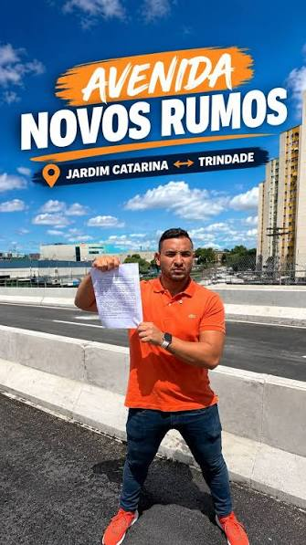 Vereador Juan Oliveira orgulhoso do oportunismo/Foto: Card de Instagram da página do vereador