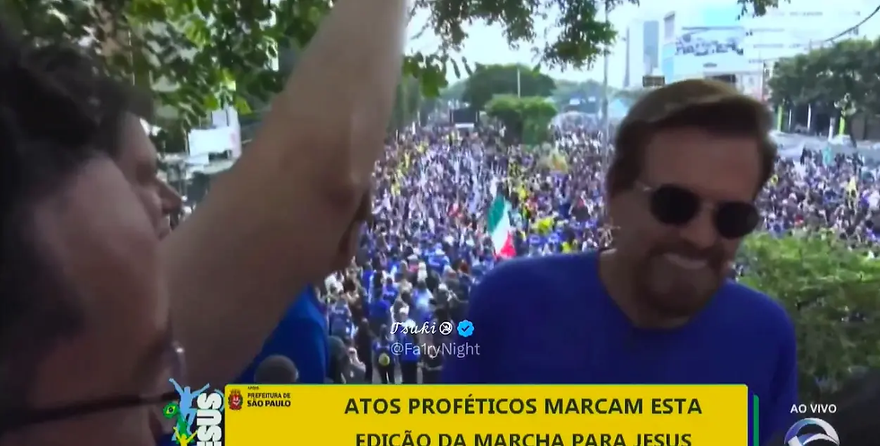 Marcha para Jesus em SP foi micareta religiosa para o Flávio, admite bispo dono do evento