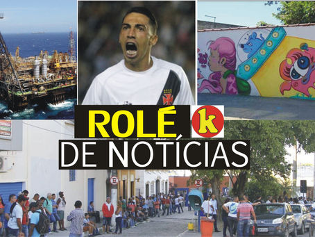 Rolé de Notícias: Atropelado 'some' da rodovia RJ-106; Filas de desempregados no Comperj e m