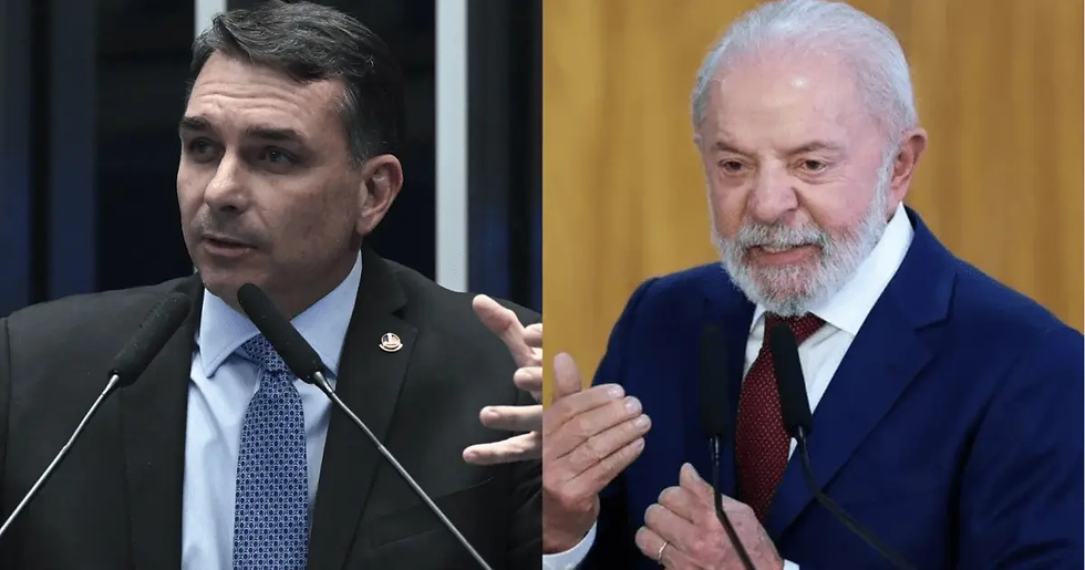 Flávio Bolsonaro gera mais temor que Lula, aponta pesquisa Atlas