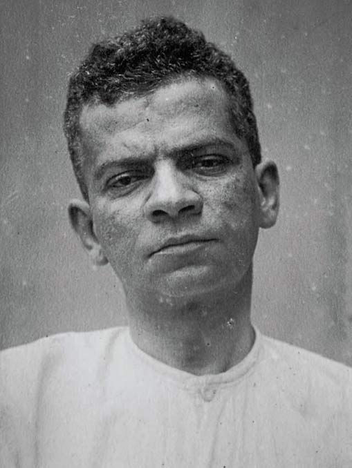 Lima Barreto em sua última passagem pelo hospital psiquiátrico (1919)/Foto: In Revista Serrote
