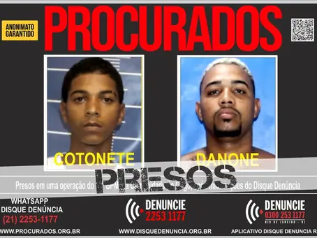 Acusados de tráfico são presos na Comunidade do Gogó, em Belford Roxo